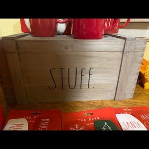 Rae Dunn “stuff” crate
